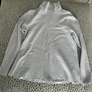 COS Gray Women's Turtleneck Sweater